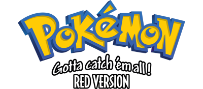Pokemon Red logo for GameBoy